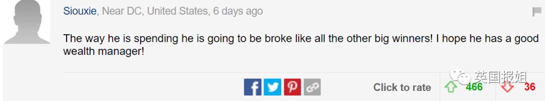 男子彩票中1.28亿,美国小伙买彩票狂中10亿美元