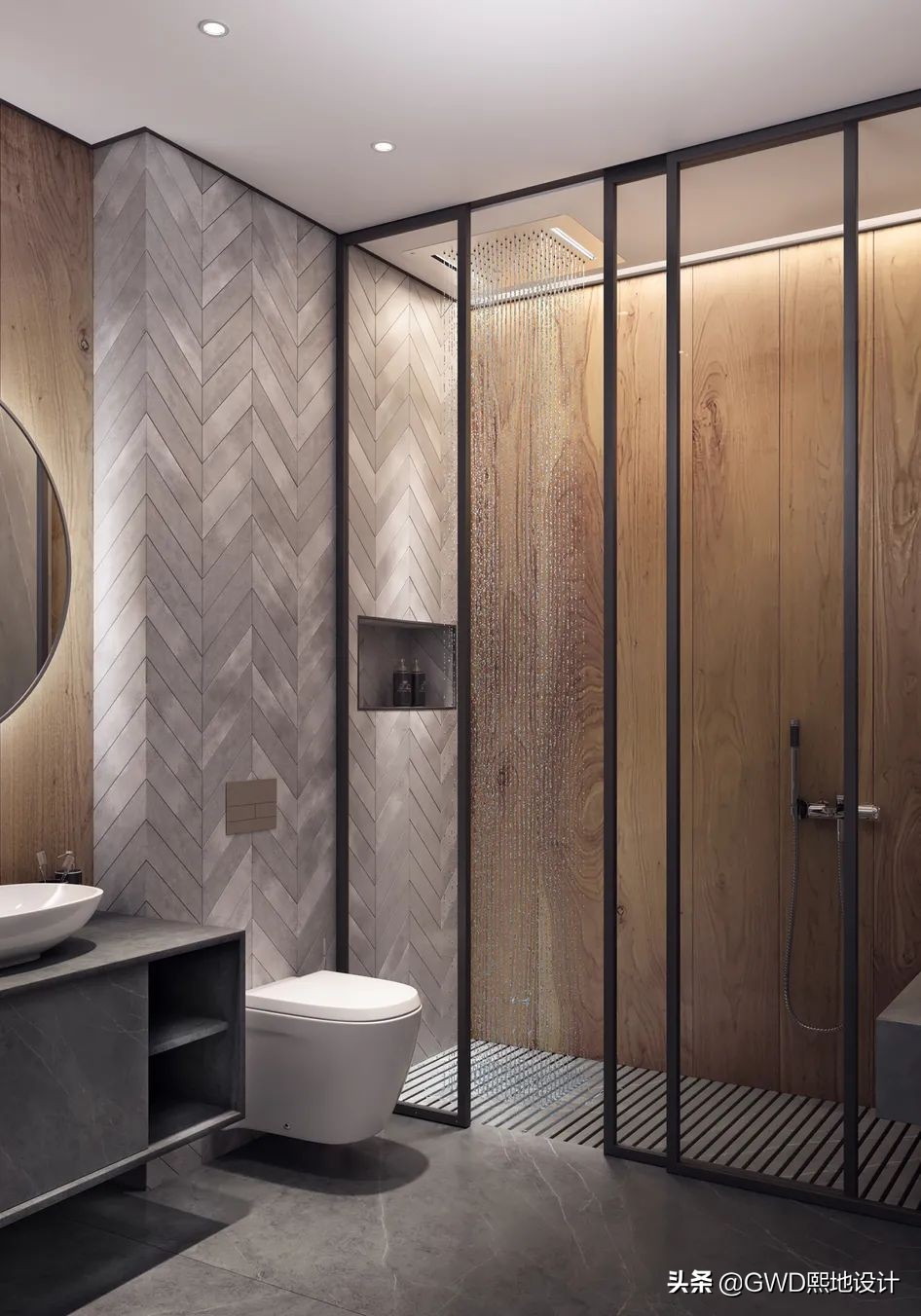 最美卫生间装修效果图,2021最火卫生间设计效果图