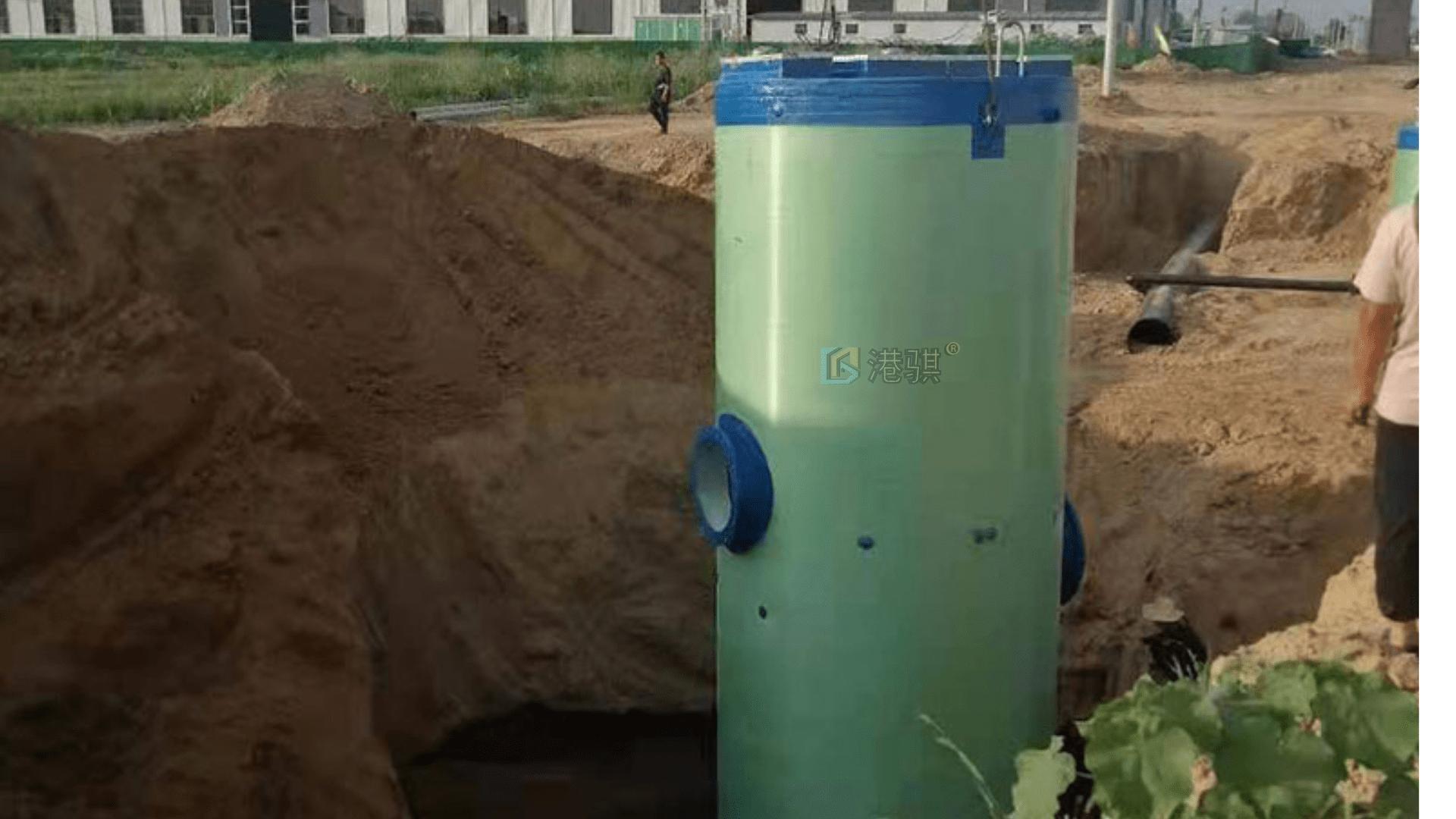 玻璃钢污水提升泵站配置以及优点,玻璃钢污水提升泵站规格