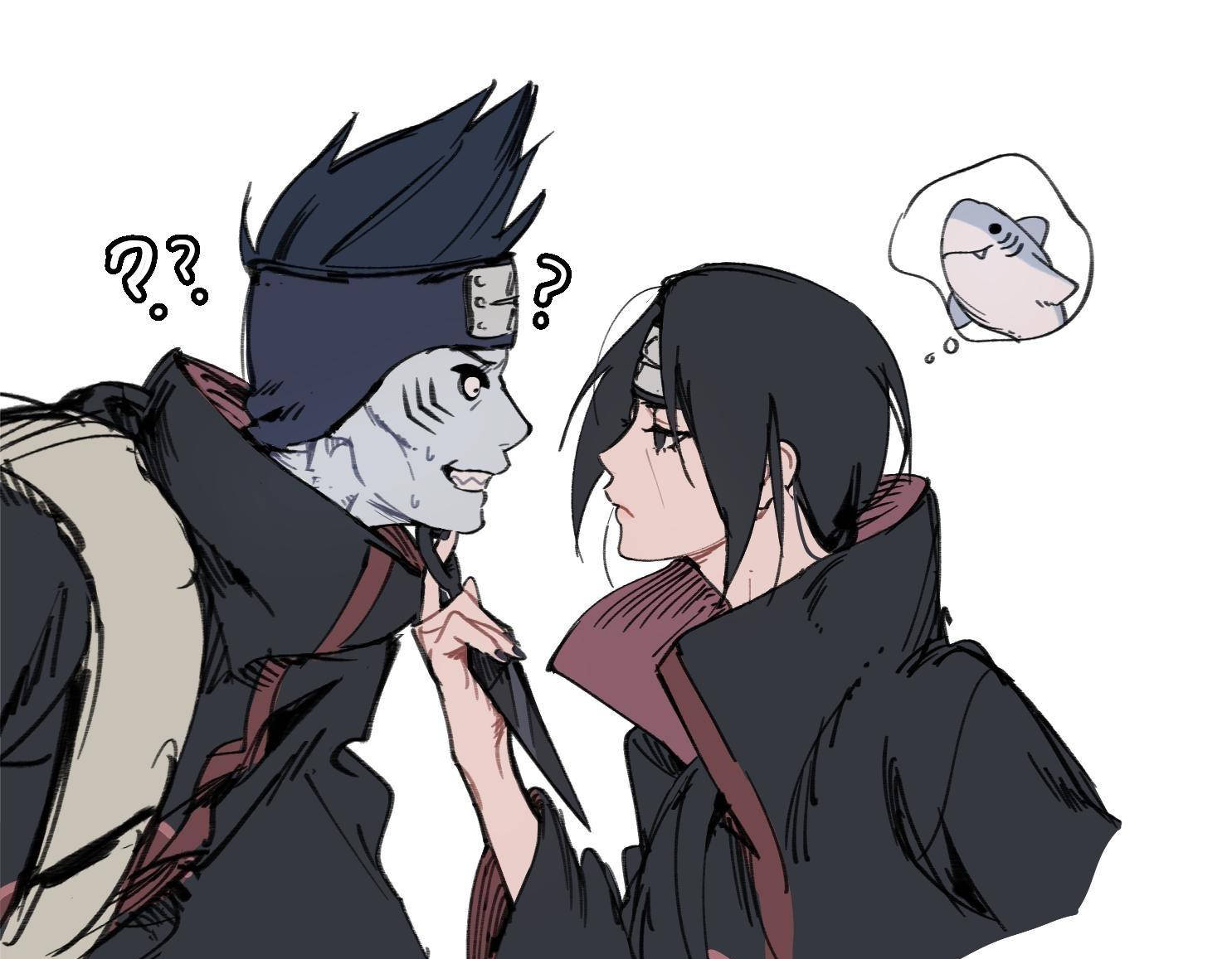 鬼鲛看到鼬的实力,鬼鲛关心鼬淋雨是哪一集