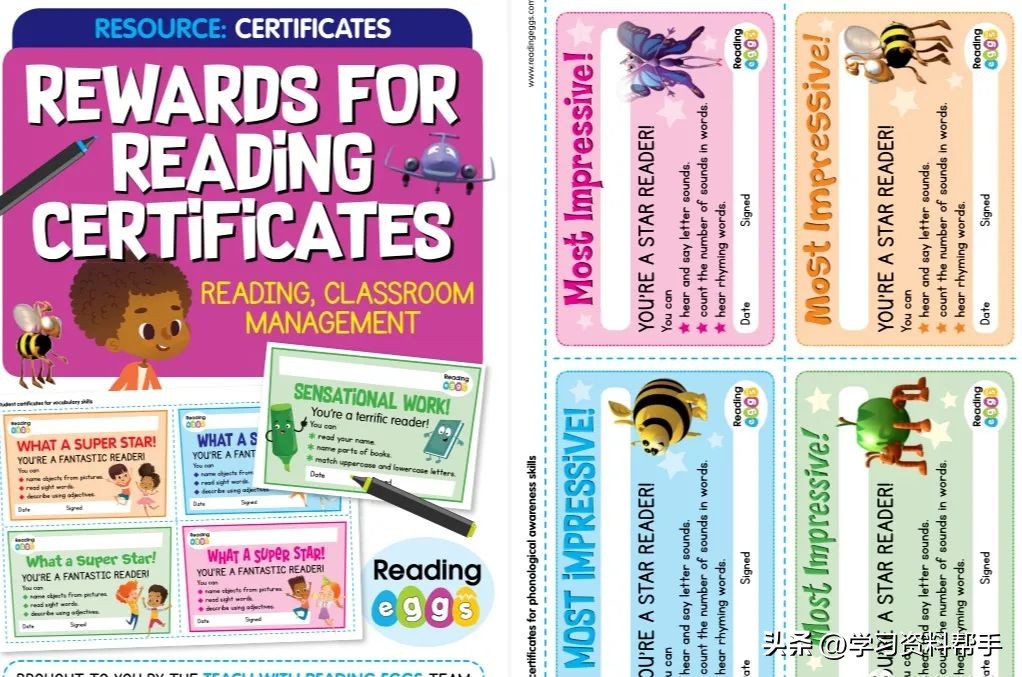 屡获大奖的readingeggs练习册,搞定语法/阅读/自然拼读/词汇等