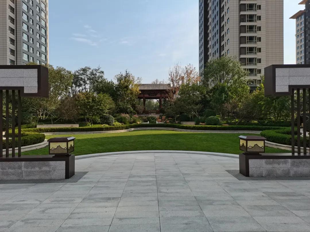 「园臻®作品」廊坊俪景嘉园“桃夭”主题景观之营造