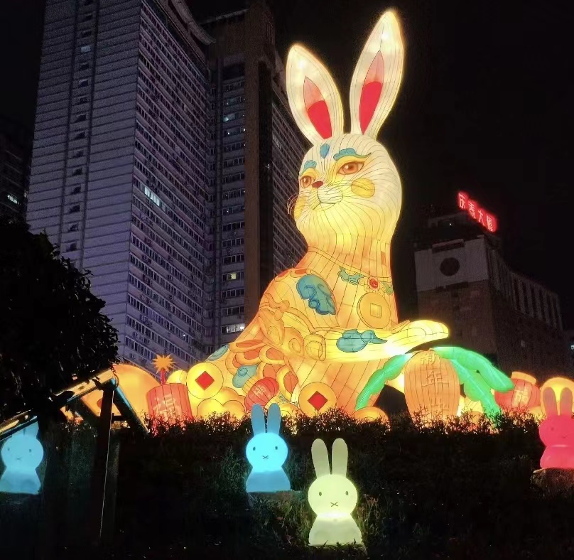 各个地方的新年兔子,又可爱又萌的新年兔