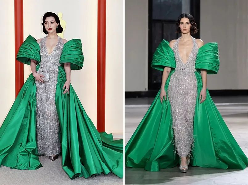 杨紫琼巴黎赏秀与未婚夫出席活动,杨紫琼霸气金球奖