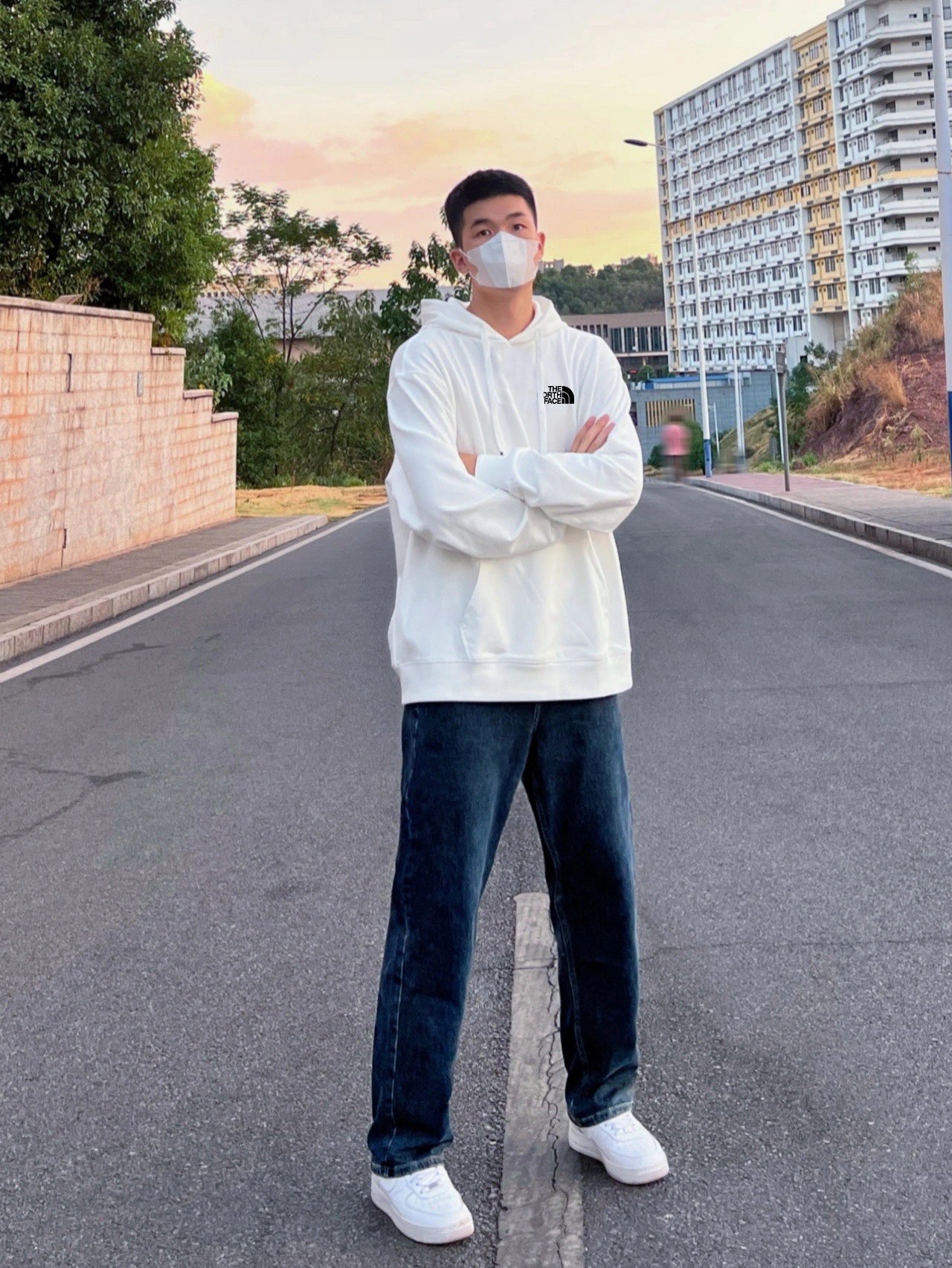 北面卫衣情侣款官方直播间,北面加绒卫衣