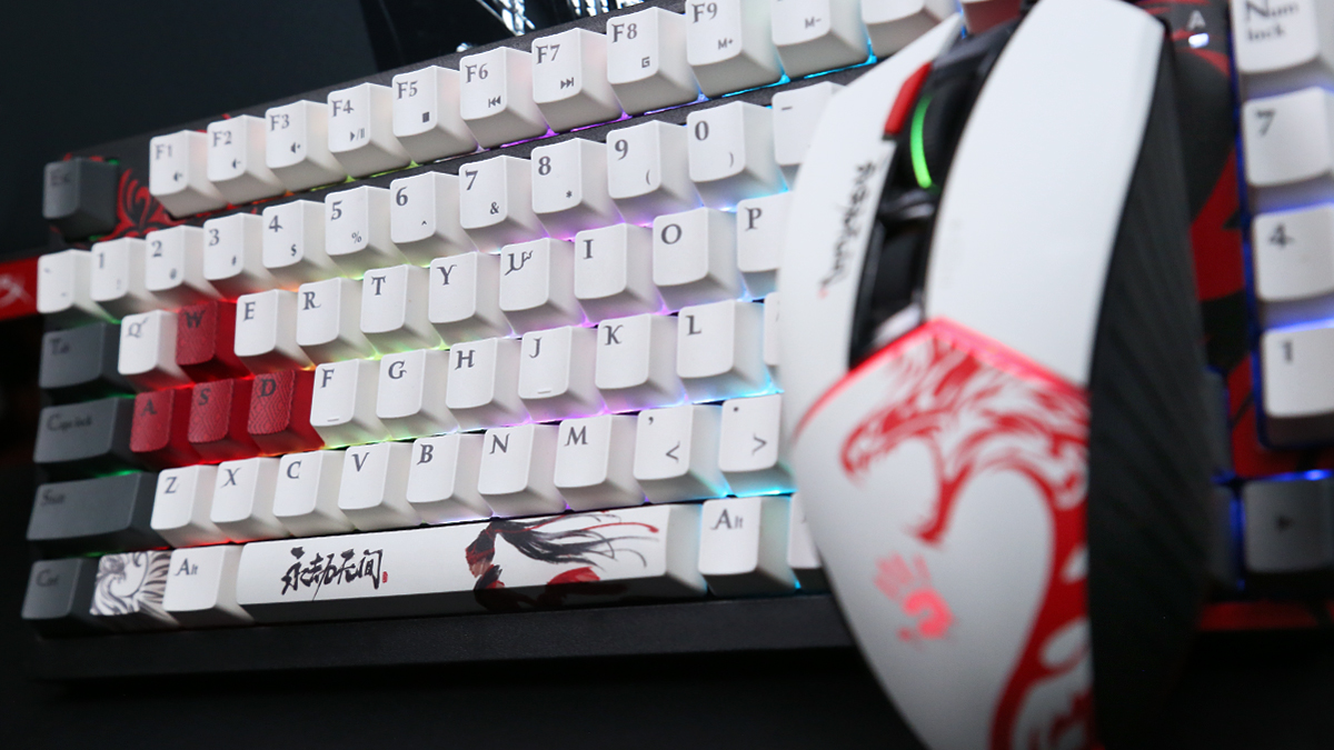 血手幽灵S98永劫无间联名版机械键盘评测：真爱粉必备品