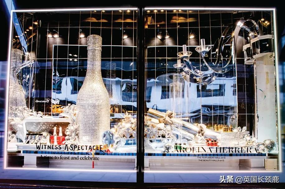伦敦圣诞橱窗,2021年英国圣诞