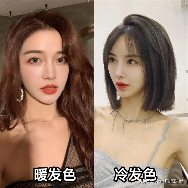 齐肩直发发型2022流行发型,2022年最流行的发型一刀切偏分