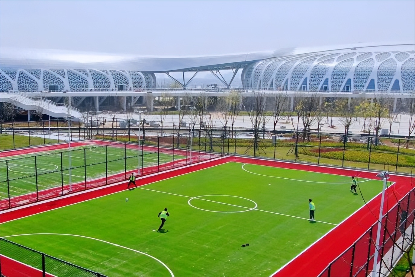 形似“如意”，气蕴“青花”！中建八局承建的安徽省运动会主场馆通过竣工验收