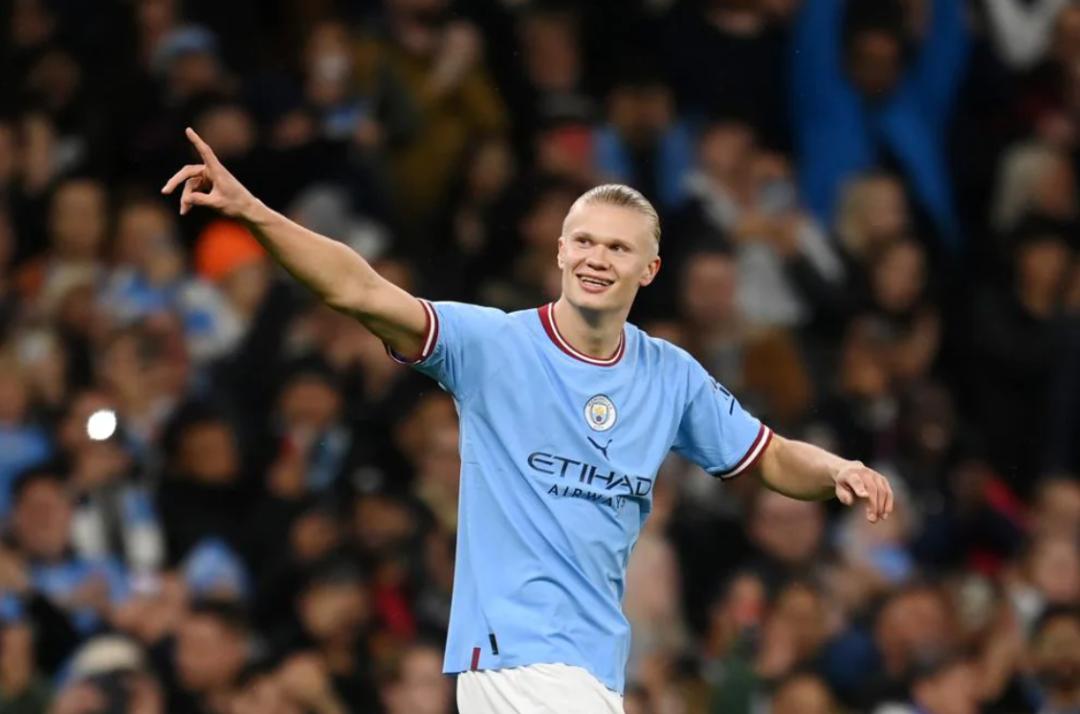 哈兰德梅开二度瓜迪奥拉反应,哈兰德曼城首秀梅开二度瓜帅