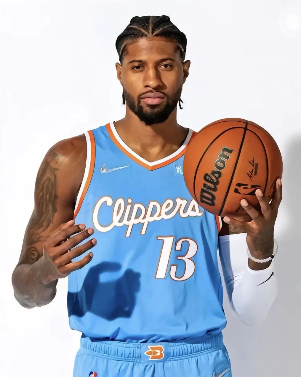 球星壁纸第190期保罗乔治,保罗乔治威少雷霆壁纸