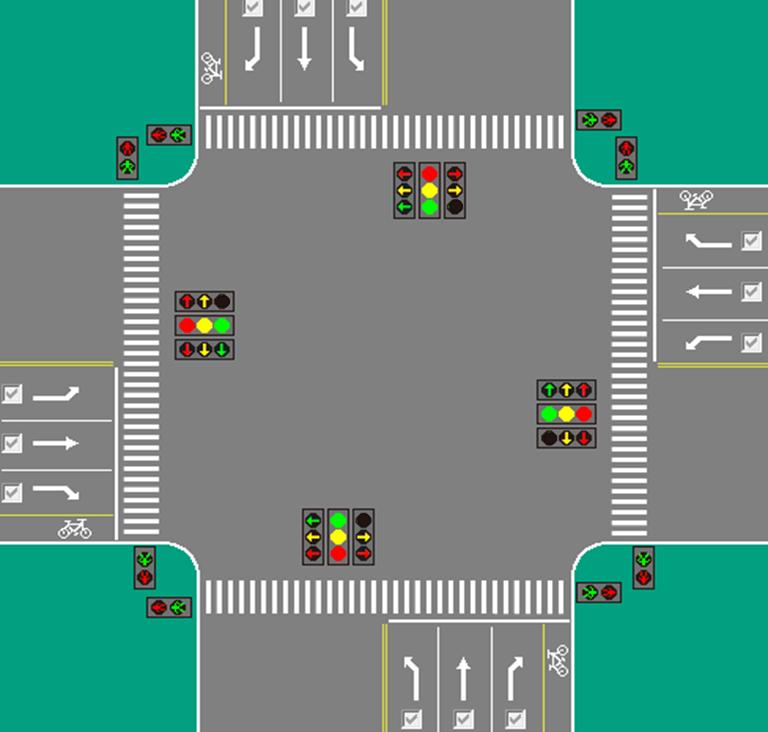 信号灯组合口诀,信号灯判断题技巧