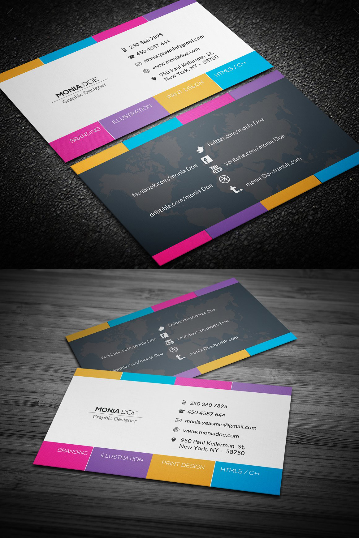 商务名片设计欣赏极致留白,高级商务简约名片设计