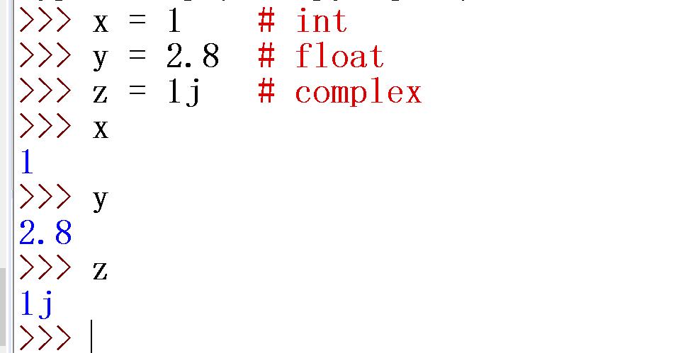 python需要提供的3个基本数字类型,python提供三种数字类型