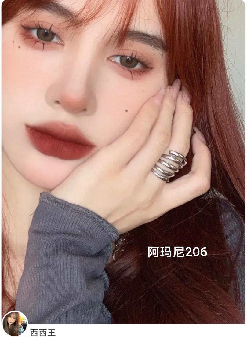 刘亦菲用阿玛尼口红,刘亦菲推荐口红