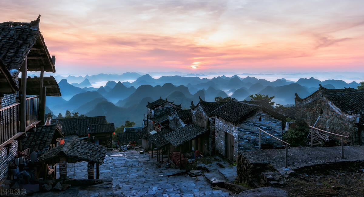 黔东南苗族侗族自治州古寨,黔东南黎平中潮侗寨