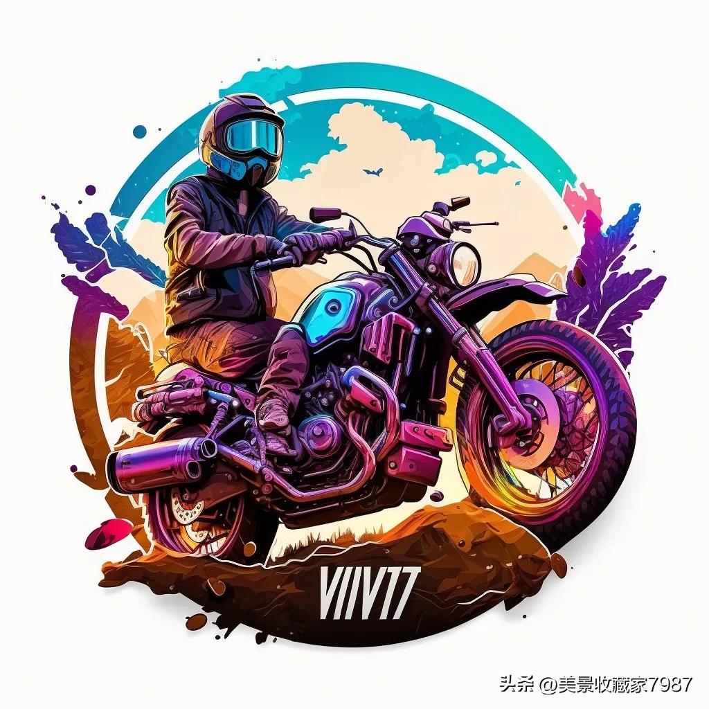 摩托骑士头像暗黑,摩托骑士头像