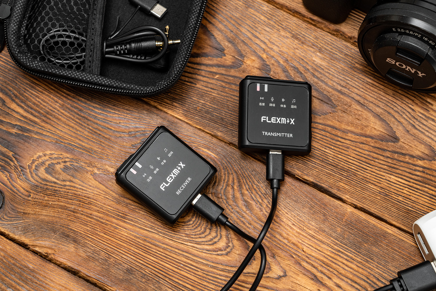 一拖一无线领夹麦克风三档通用,一拖一无线带混响麦克风