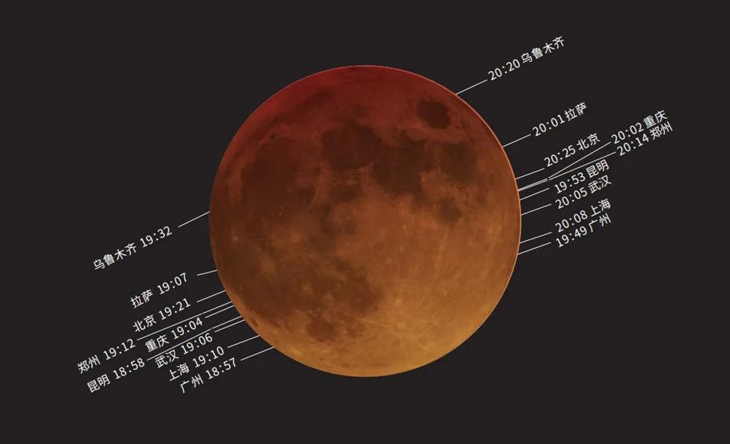 快来看！今天月亮“脸红了”还附赠一个*彩大**蛋