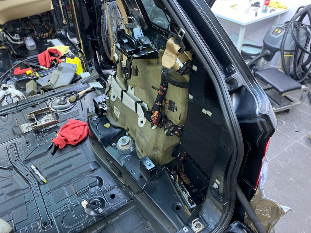 翻新整备一台老x5,翻新08年x5