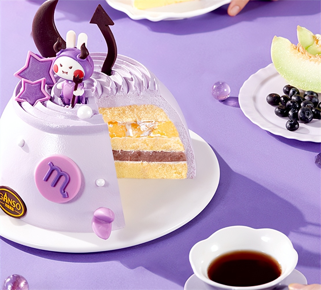 元祖情人节蛋糕2024新款,元祖蛋糕爱永恒12寸