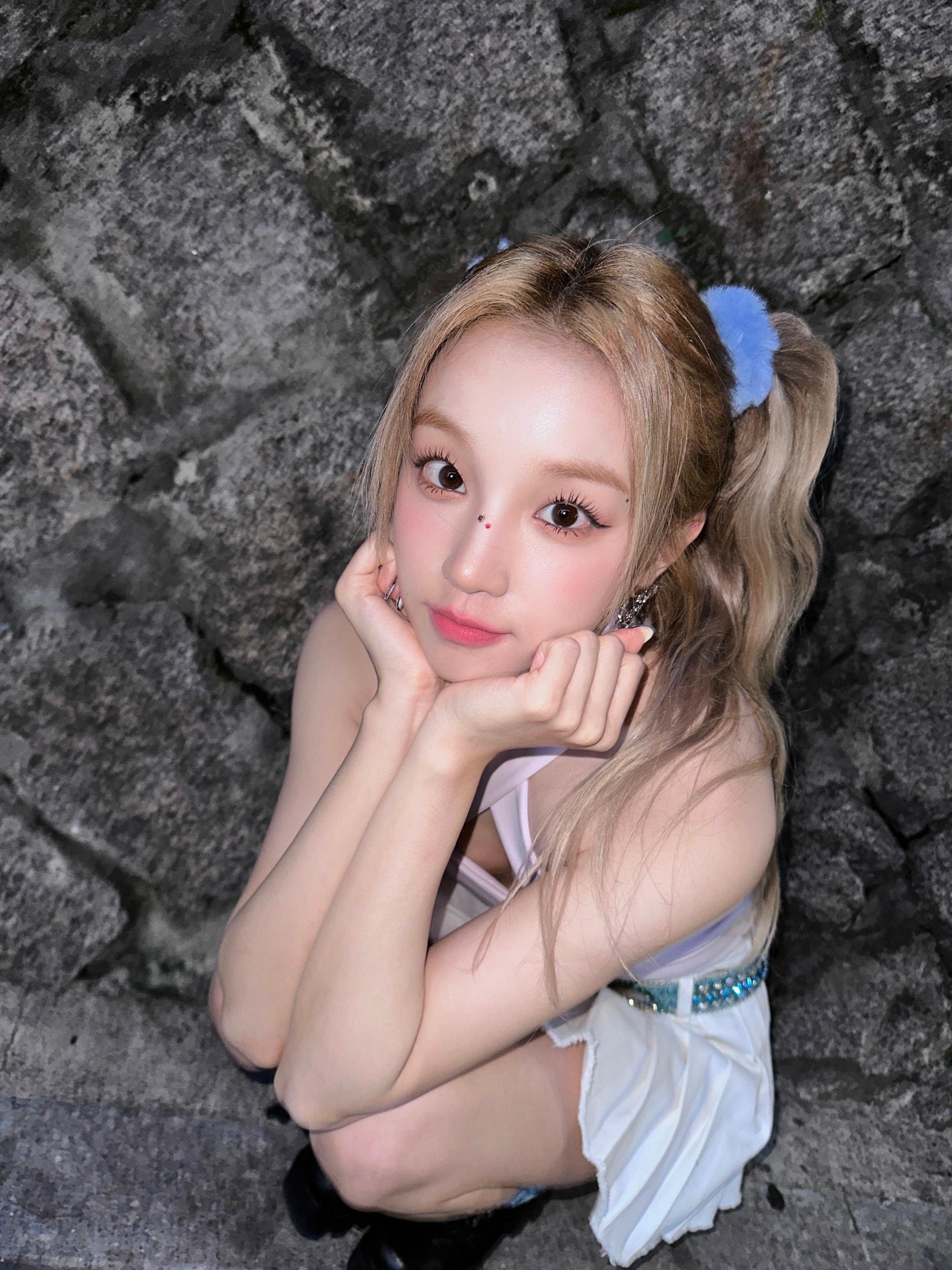 宋雨琦双马尾造型直拍,gidlequeencard宋雨琦双马尾