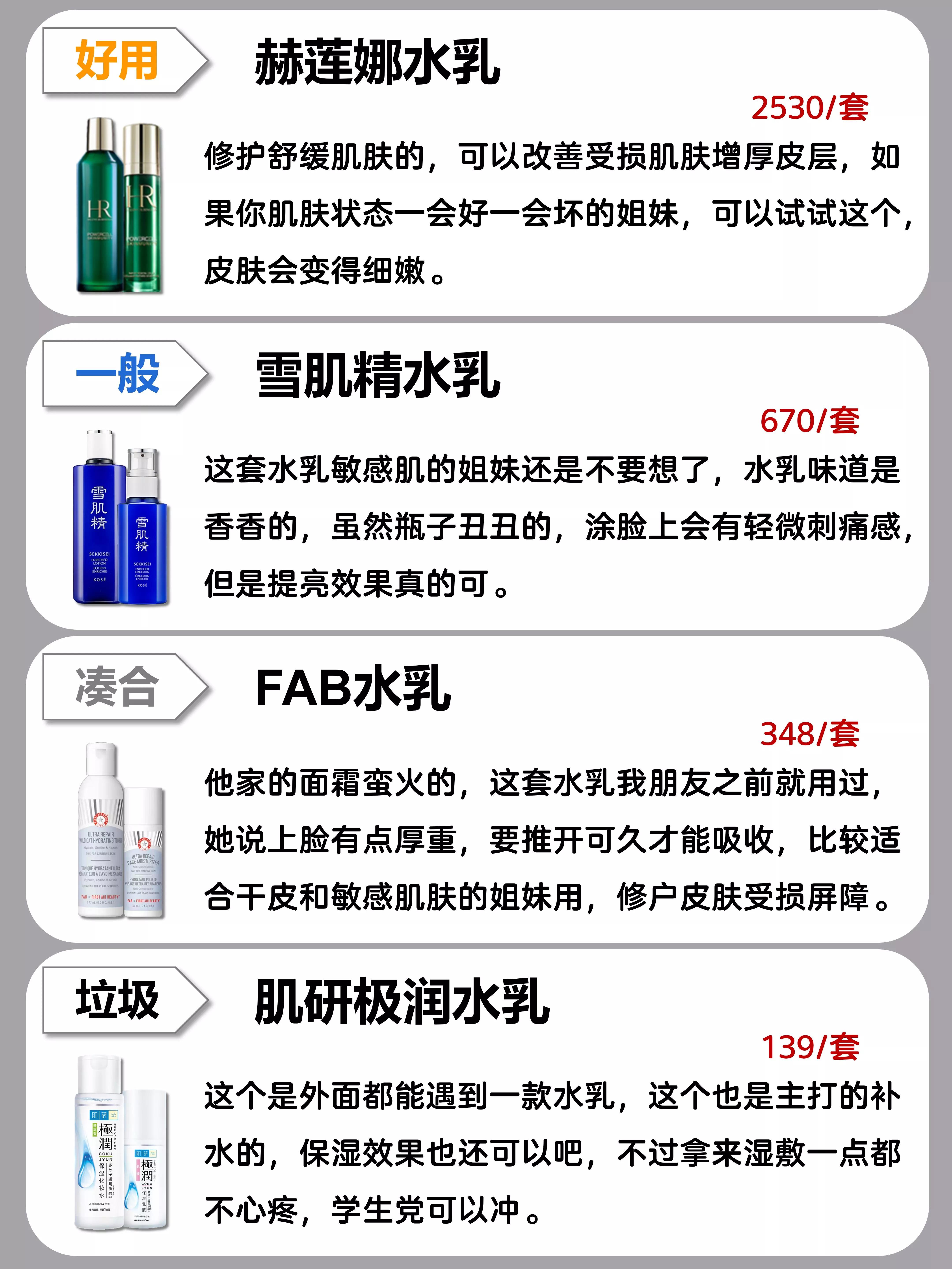 十大良心国货水乳排行榜,国货什么牌子的水乳最好用排行榜