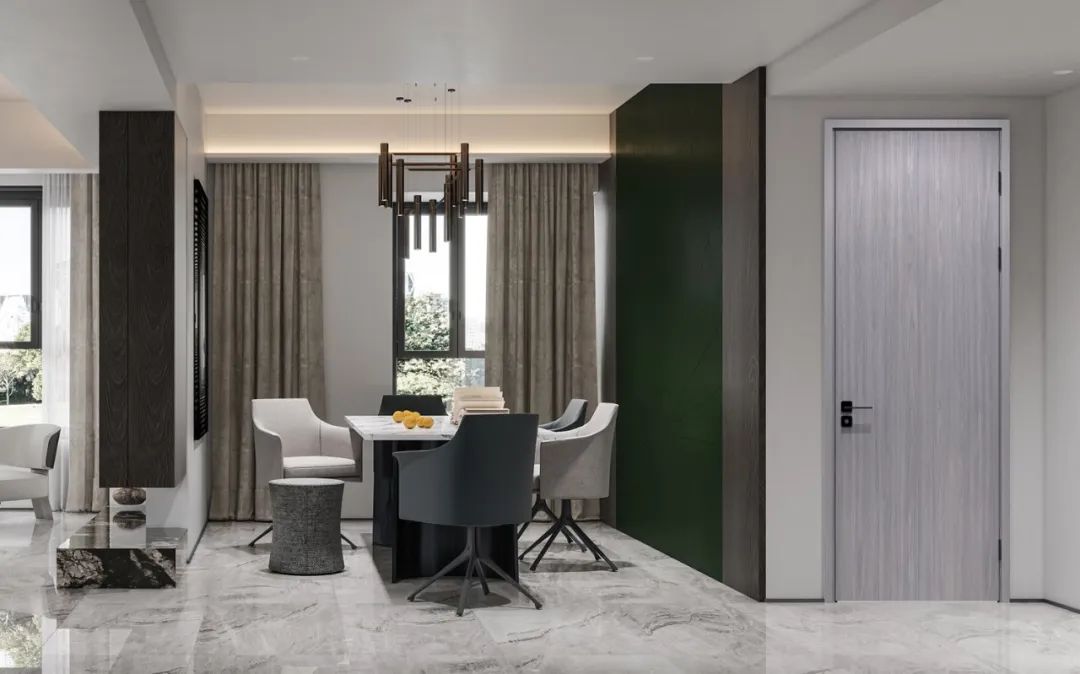 现代时尚生态木门风格,现代自然门