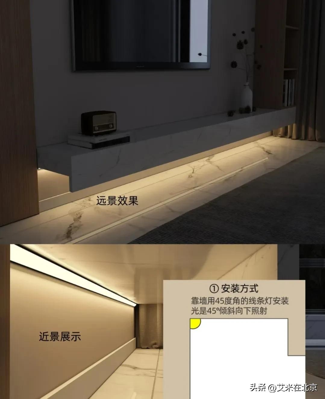 悬空电视柜和落地电视柜哪个好,悬空电视柜加直立柜效果图大全