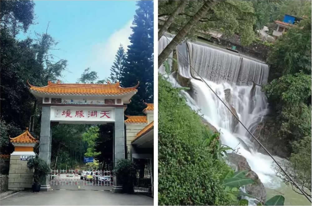 从化温泉天湖旅游区天湖旁停车场,从化温泉小镇一日游攻略