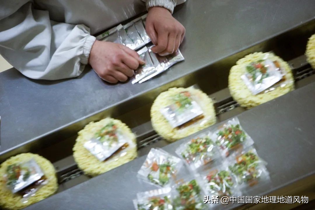 中国方便面市场份额图,全国各地方便面图鉴