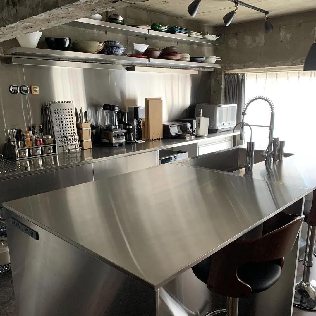 厨房装修用不锈钢橱柜,厨房装修橱柜全部用不锈钢好不好