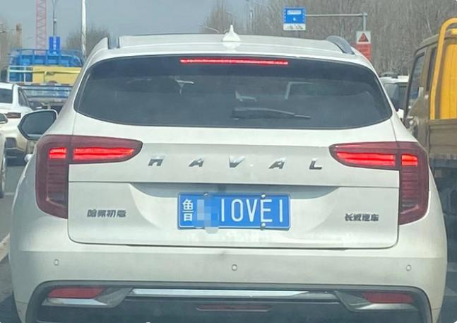 杂号车牌也能变成宝？那得看用在什么车上，8万的哈佛成为网红车