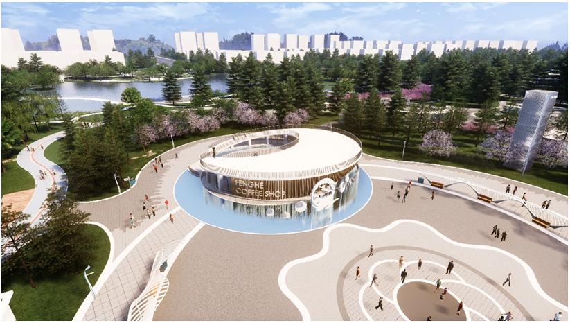 污水处理湿地公园,污水处理厂生态主题公园