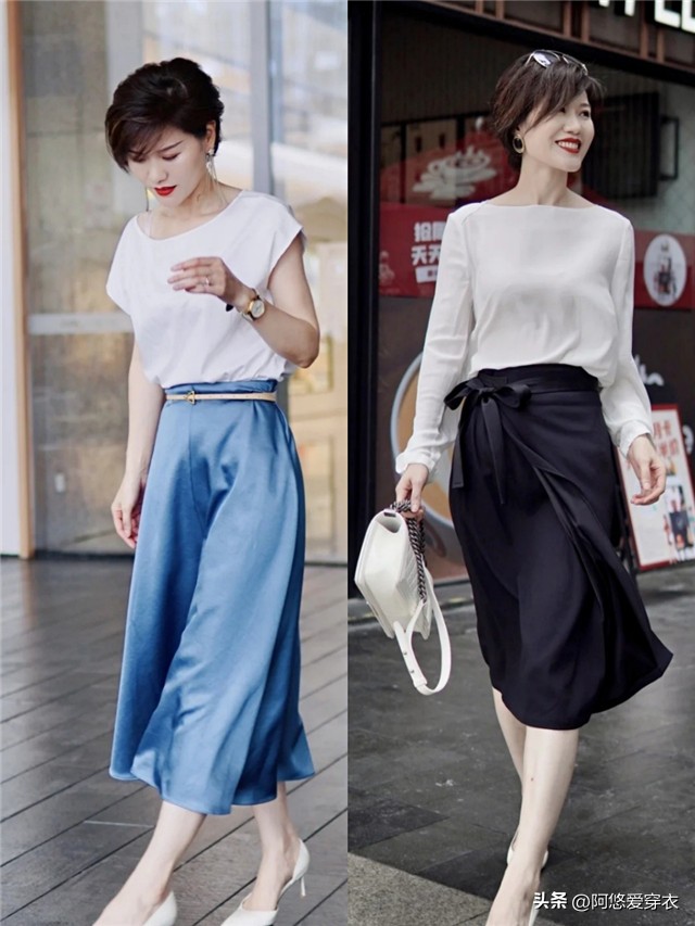 过了40岁的女人穿衣越简约越优雅,女人到了一定年龄穿衣要得体大方