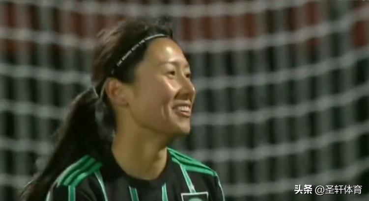 单场轰3球，沈梦雨彻底征服欧洲，中国球迷盛赞：上海梅西+三球王