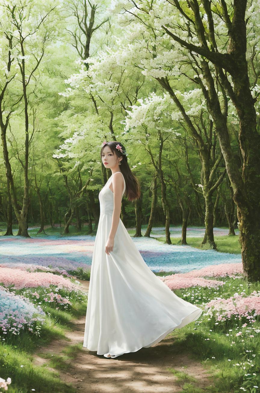 童话森林ai绘画,安的童话森林