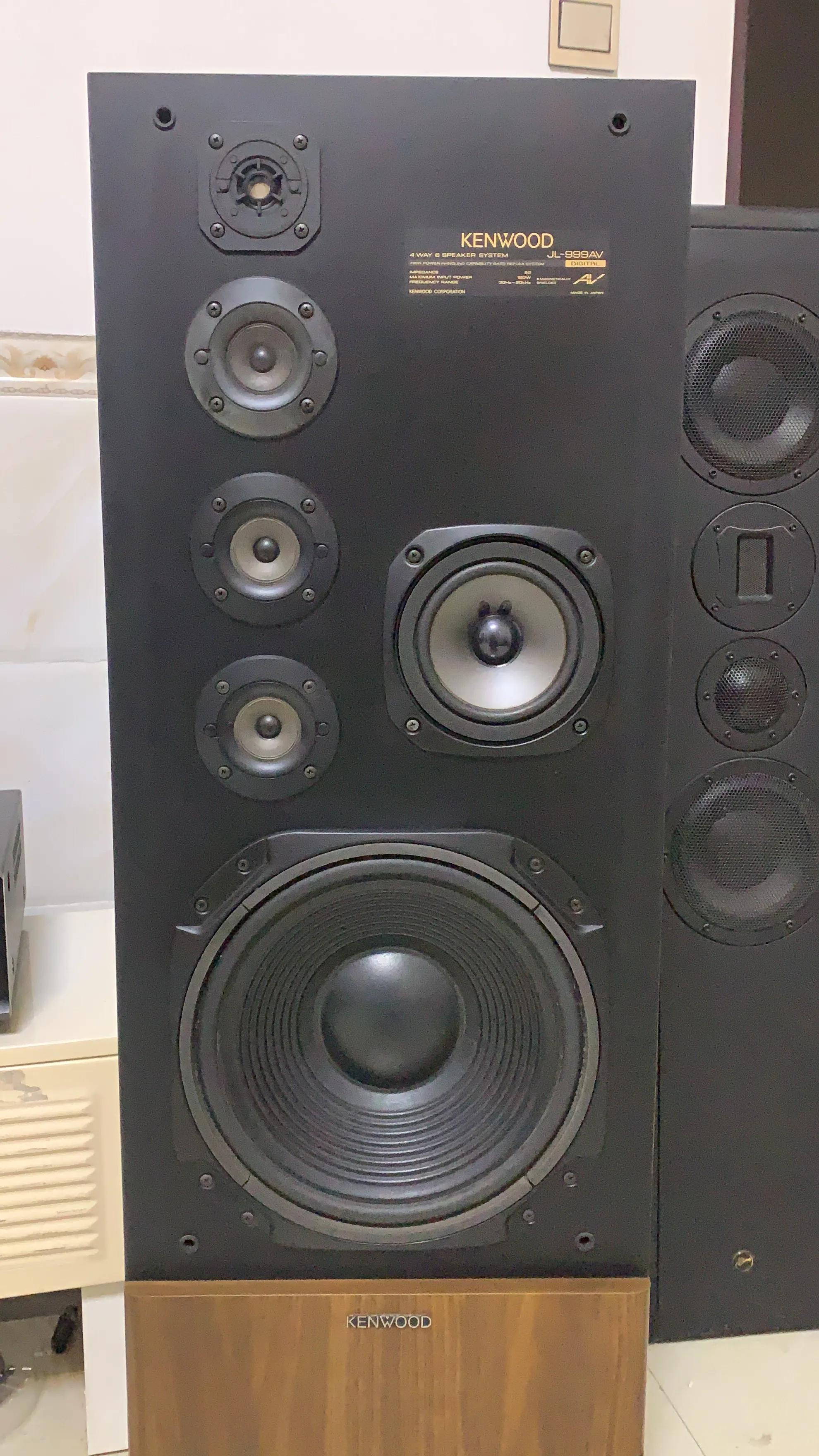 物超所值！闲鱼上淘到宝贝了，建伍JL-999古董音箱