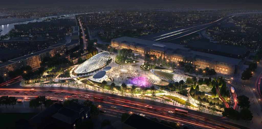 元亩塘公园景观设计,高端公园绿化景观设计