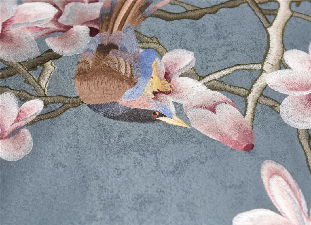 领绣菁华墙布王者,领绣墙布的卖点和特点