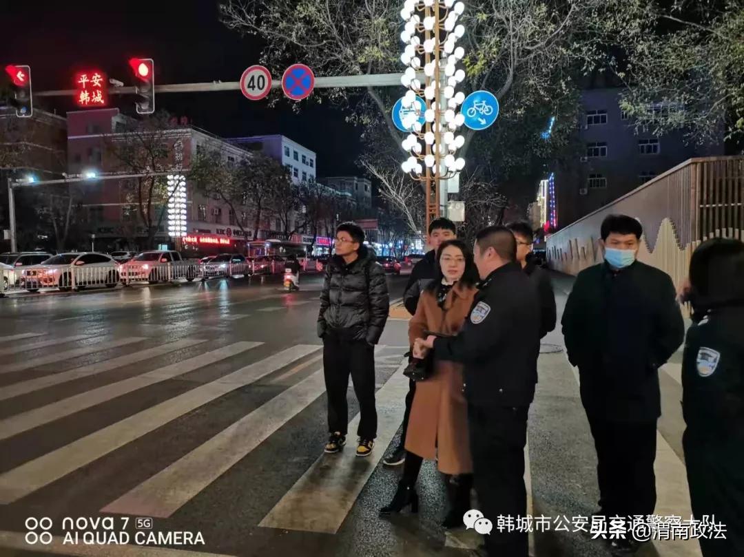 韩城大队联手高校专业力量积极谋求交通管理水平提档升级