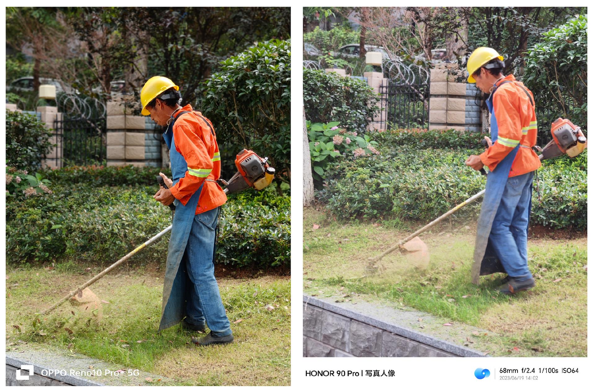 荣耀90pro和opporeno10+拍照对比,opporeno10pro和荣耀90pro拍照