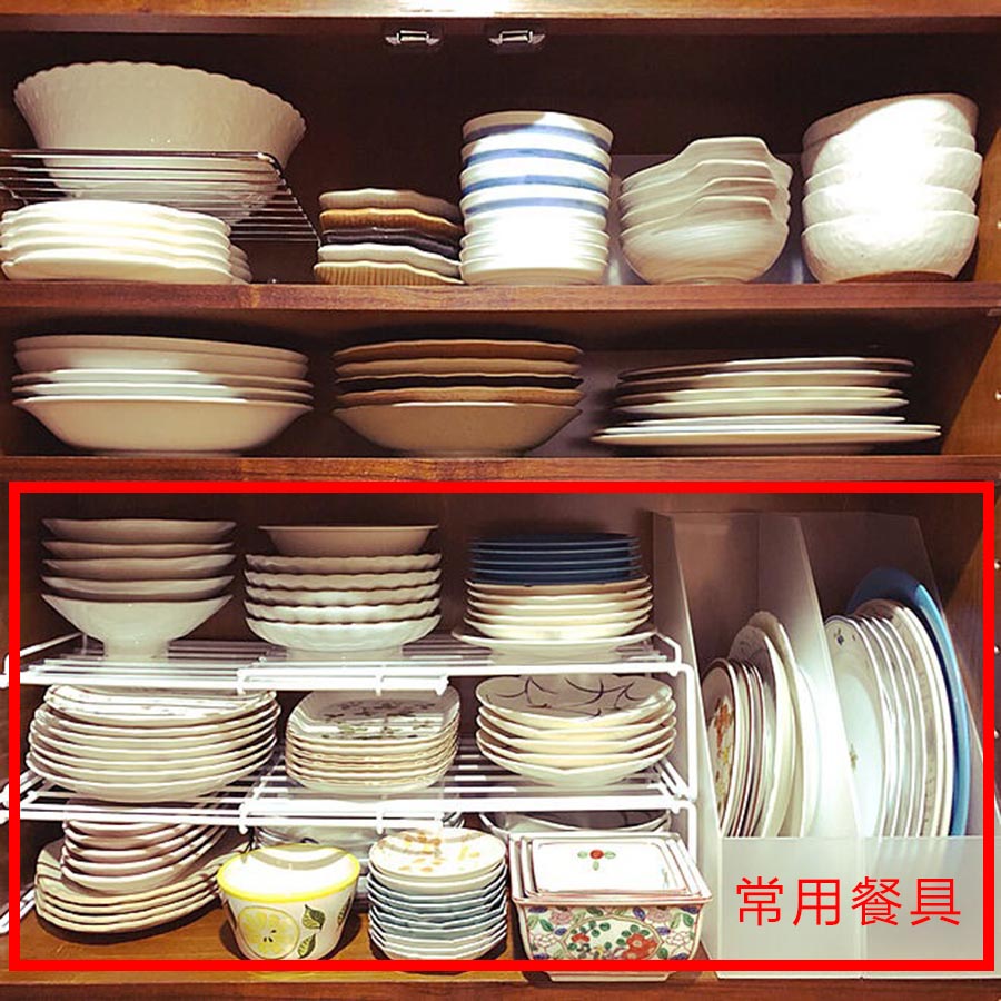 碗碟收纳技巧,碗碟餐具收纳自制