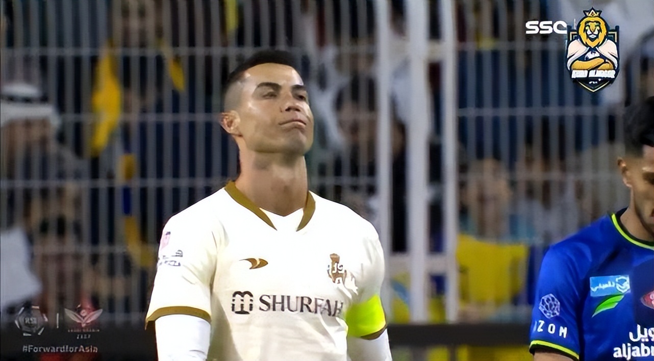 c罗点射绝平球斩获沙特生涯首球,c罗点场射13球利雅得胜利