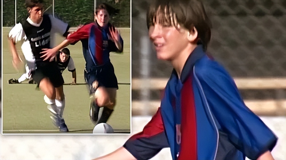 20年前梅西为巴塞罗那效力,梅西20年加盟曼城