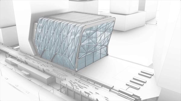 膜结构外立面,建筑工程膜结构