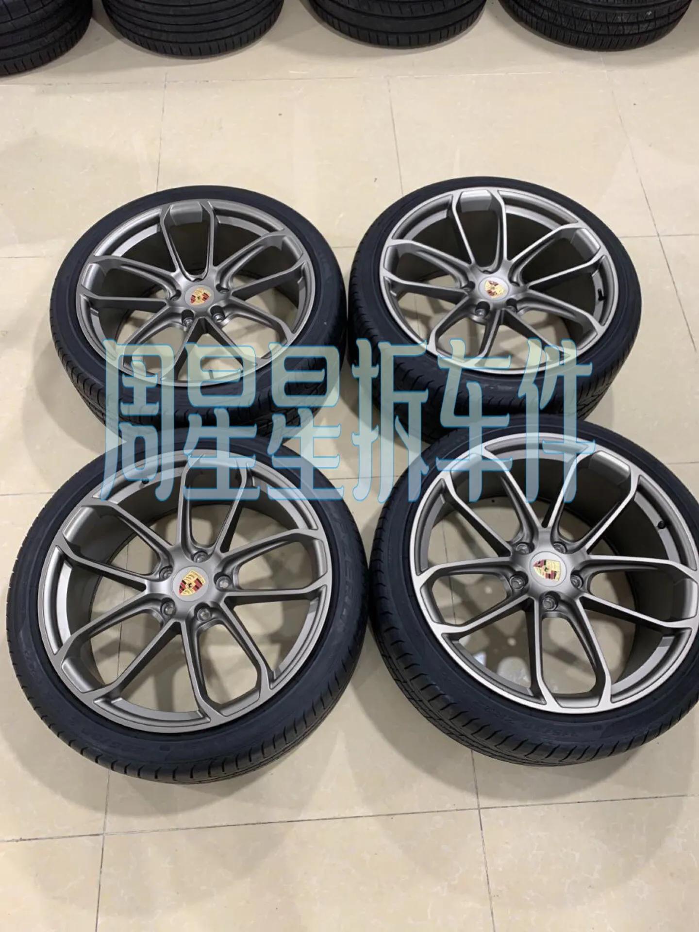 保时捷卡宴升级22寸原厂轮毂轮胎,保时捷卡宴原厂22寸轮毂改20寸