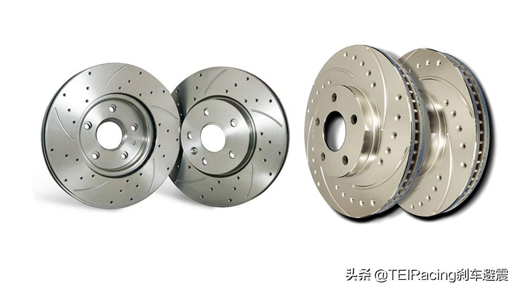 打孔划线的刹车盘是不是分左右,打孔划线刹车盘和光面盘优缺点