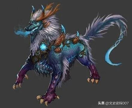 幽冥瑞兽上古麒麟,麒麟瑞兽的来历