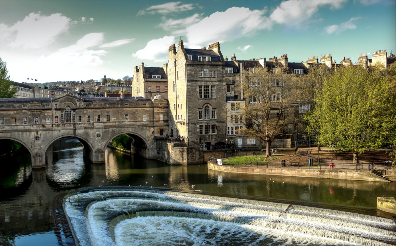 英国巴斯小镇图片大全,英国巴斯教堂